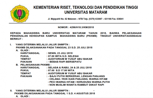 Contoh Biodata Mahasiswa - Simak Gambar Berikut