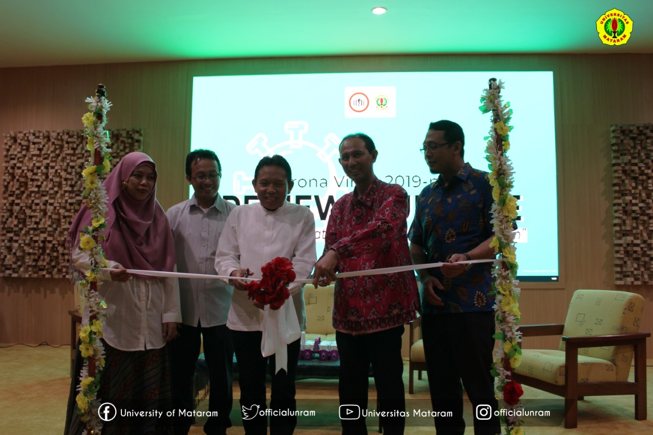 Rektor Unram Resmikan Auditorium Fakultas Kedokteran