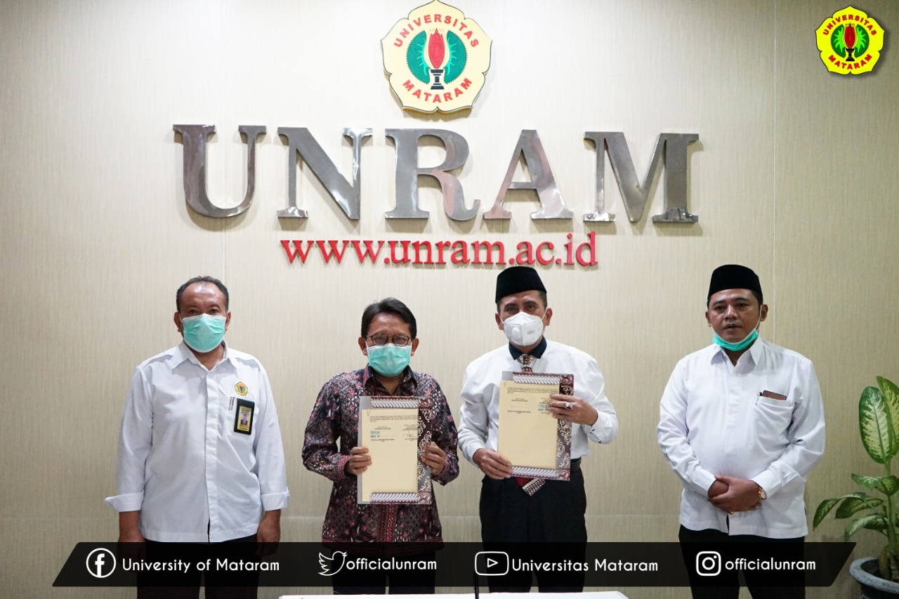 Implementasi Kebijakan MBKM, Unram dan Kanwil Kemenag NTB Teken MoU