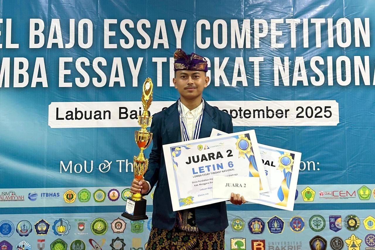 Mahasiswa Ilmu Komunikasi Meraih Gold Medal Bidang Pangan dan Juara II Umum dalam Lomba Essay Tingkat Nasional di Labuan Bajo